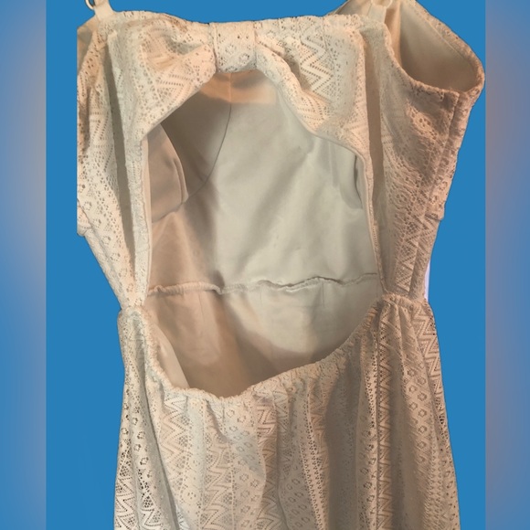 No Boundaries White Mini Dress Medium - Picture 3 of 8